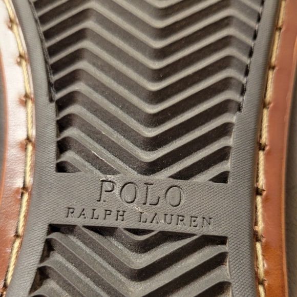 POLO Ralph Lauren Daniels Leather Penny Loafer Driving Mocassin Men's Size 13 D - Picture 7 of 9